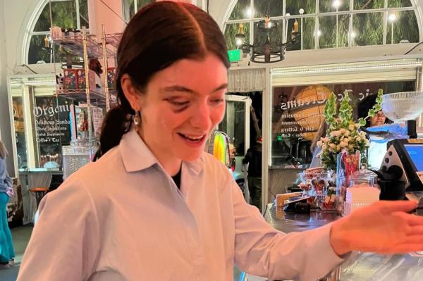 Lorde shares cryptic post with several photos of her black eye on September 30, 2024.